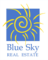 Blue Sky Real Estate Winthrop Mazama Twisp Carlton Real Estate Logo